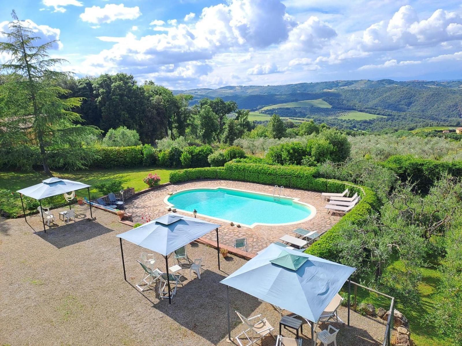 Podere Il Caggio Rooms San Gimignano Exterior foto